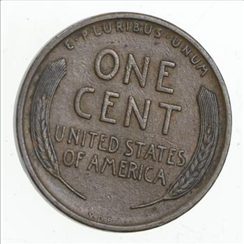 XF+++ - 1909 VDB - 1909 Lincoln Cent - WITH Designer's Initials - Rare