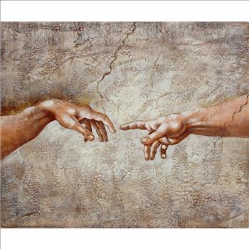 Sistine Chapel Reproduction  - Hand Painted  Oil on canvas
