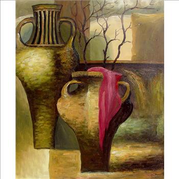 Vessels - Hand Painted Oil on Canvas