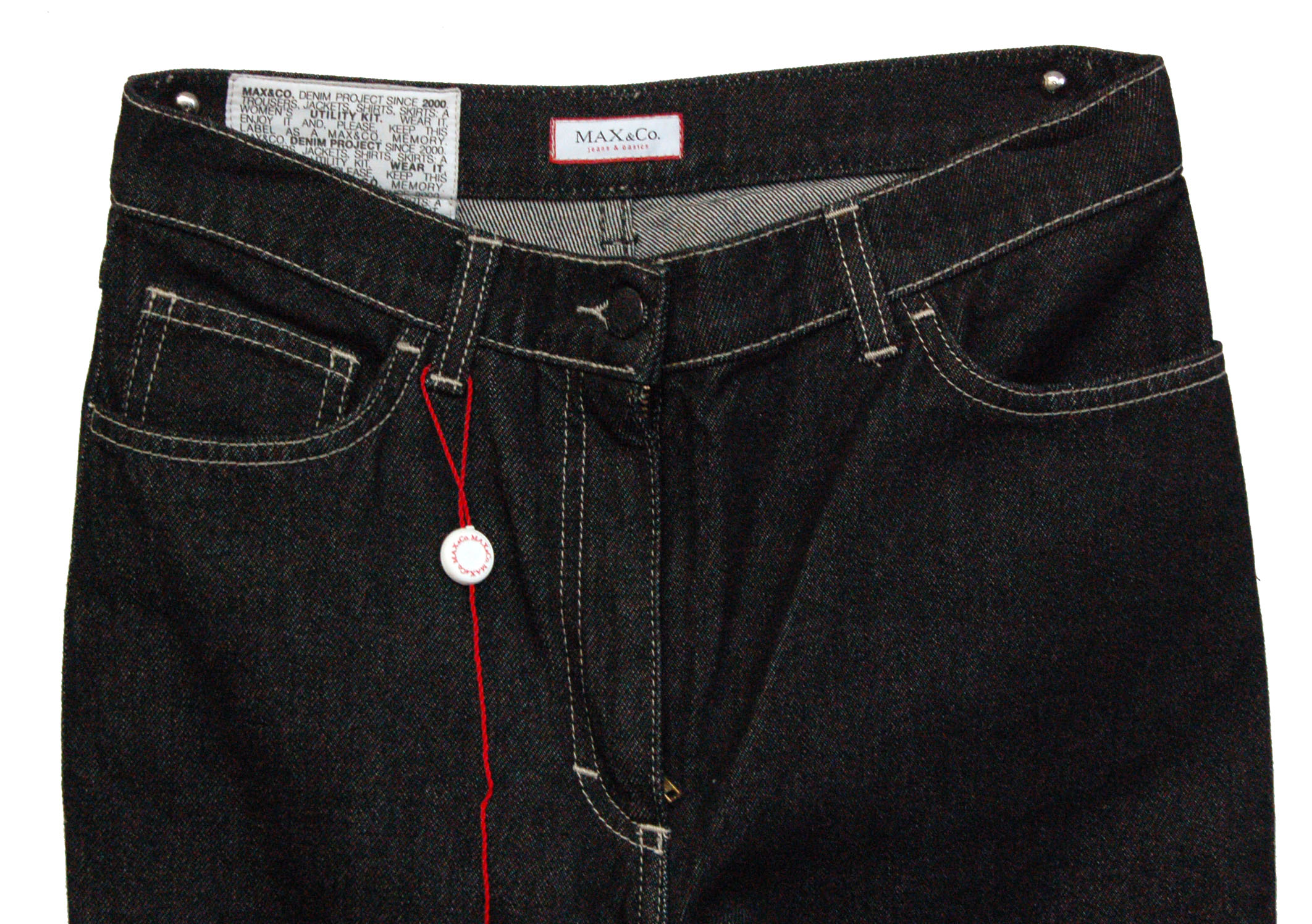 Women's Designer MAX & CO. Jeans Size 6 US Retail 199.00