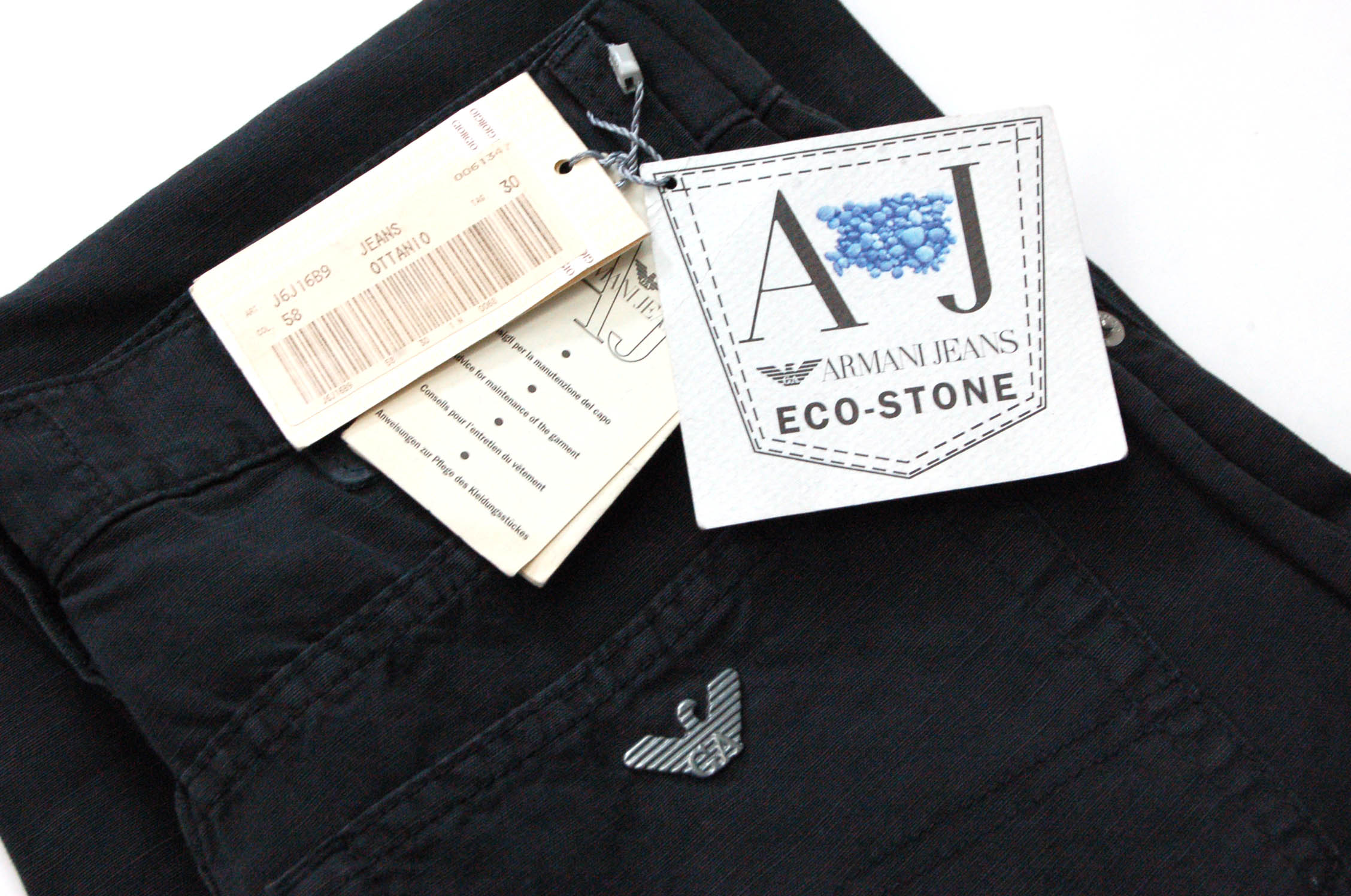 armani jeans tag