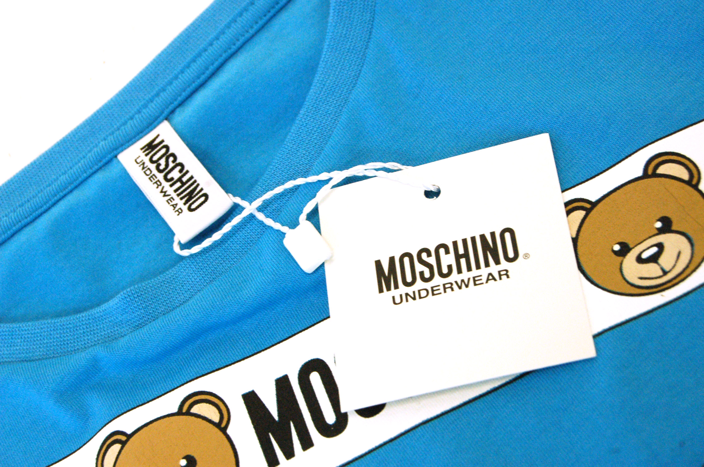 MOSCHINO Men's Italian Designer Graphics TShirt Size XS Retail