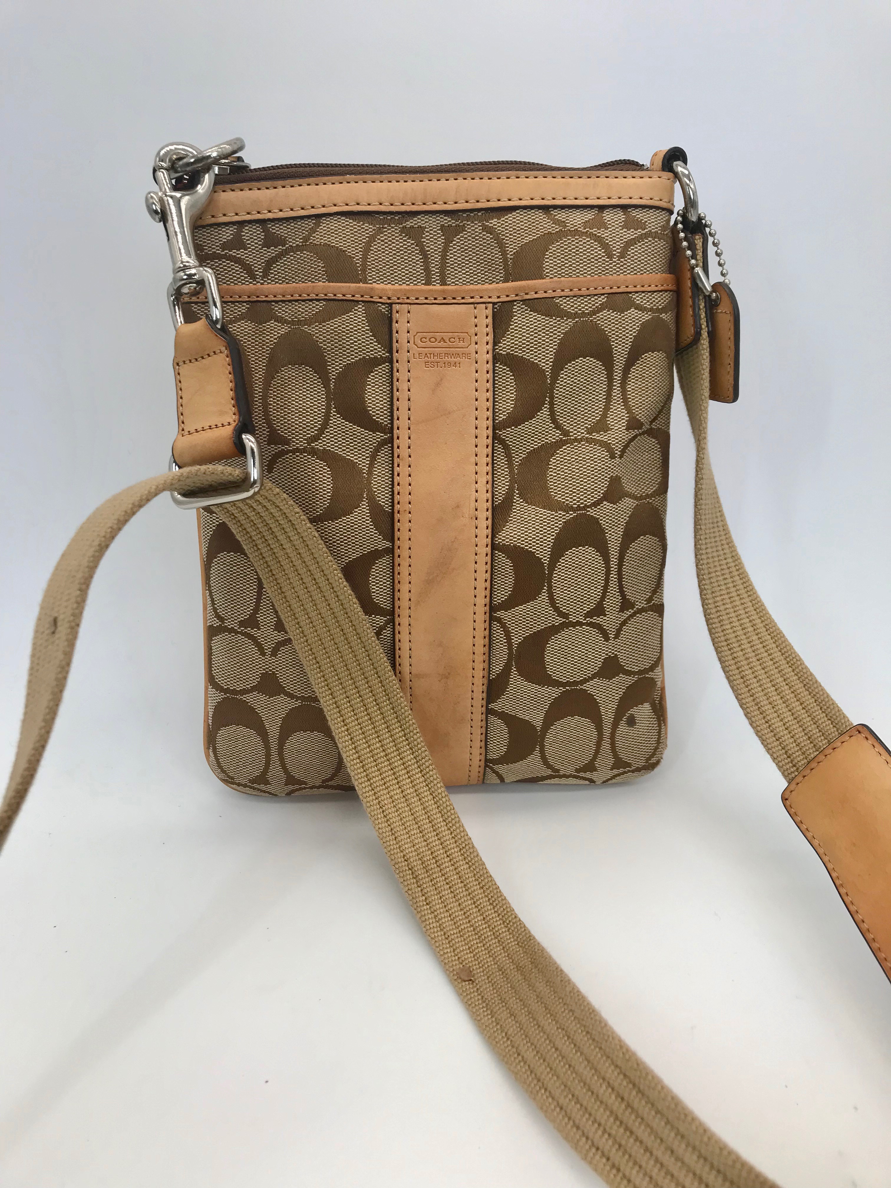 Coach Monogram Crossover Handbag MSRP $399 | Property Room
