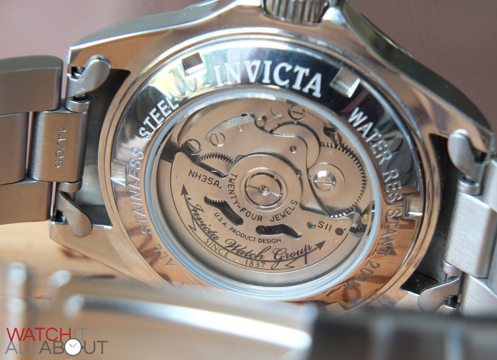 invicta pro diver automatic movement