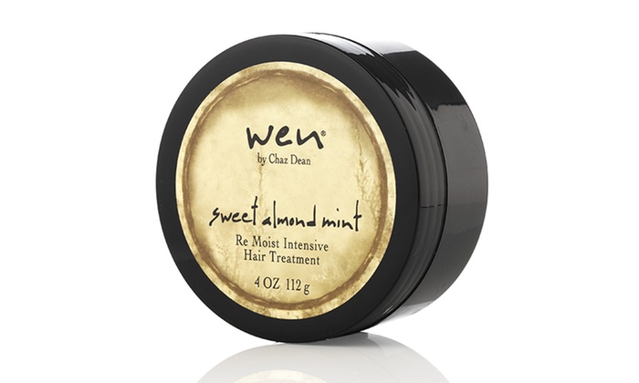 Wen By Chaz Dean Sweet Almond Mint Re Moist Hair Treatment 4 Oz