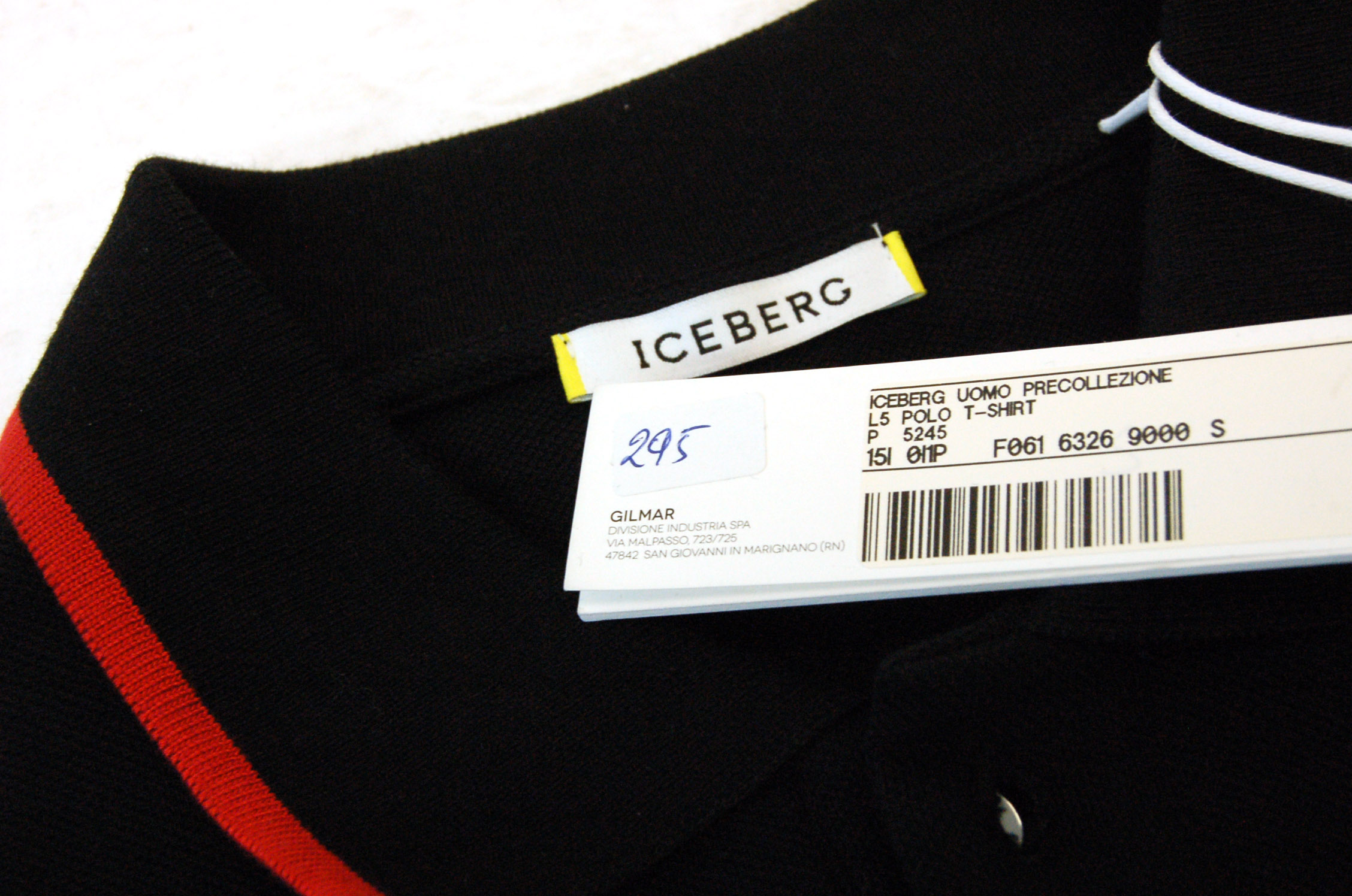 ICEBERG Men's Italian Designer Polo Shirt - Size S - $295.00 Retail ...