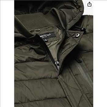 Kenneth Cole New York Men's Hooded Down Alternative Jacket-XXL-Retail $219.00