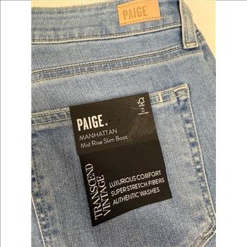 Paige Women's Jeans Manhattan Mid Rise Slim sz 29