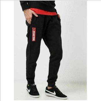 Nike Men's Black Just Do It Tab Sweatpants, XL