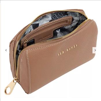 Ted Baker Edna Wash Bag, Natural