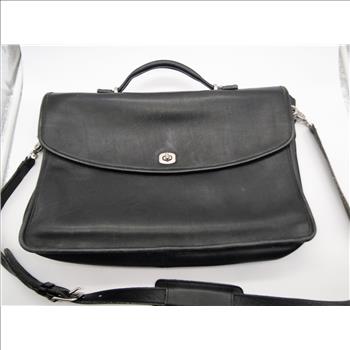 Coach Leather Portfolio Briefcase