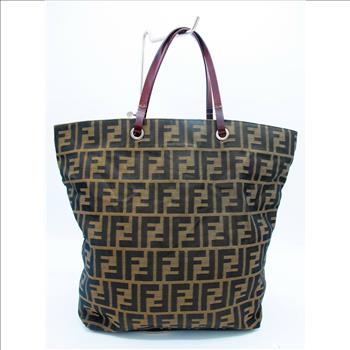 Fendi Signature Monogram Tote Bag