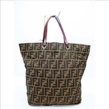 Fendi Signature Monogram Tote Bag