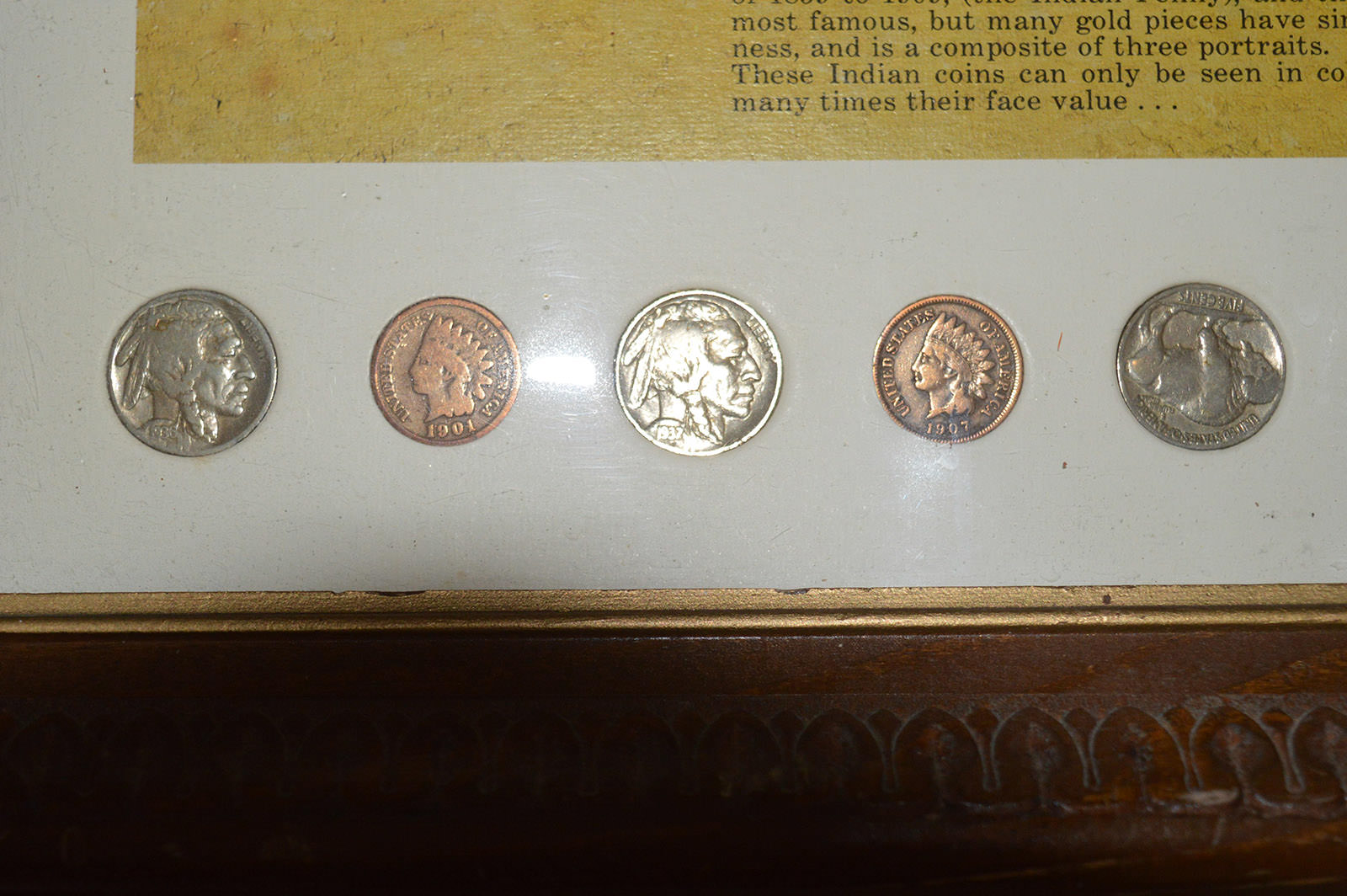 The Vanishing American Framed Coins | Property Room