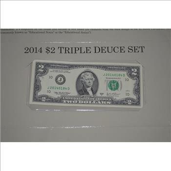 2014 $2 Triple Deuce Set