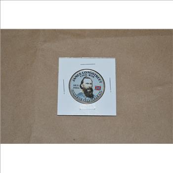 Civil War Coin Collection Colorized Half Dollars