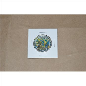 Civil War Coin Collection Colorized Half Dollars