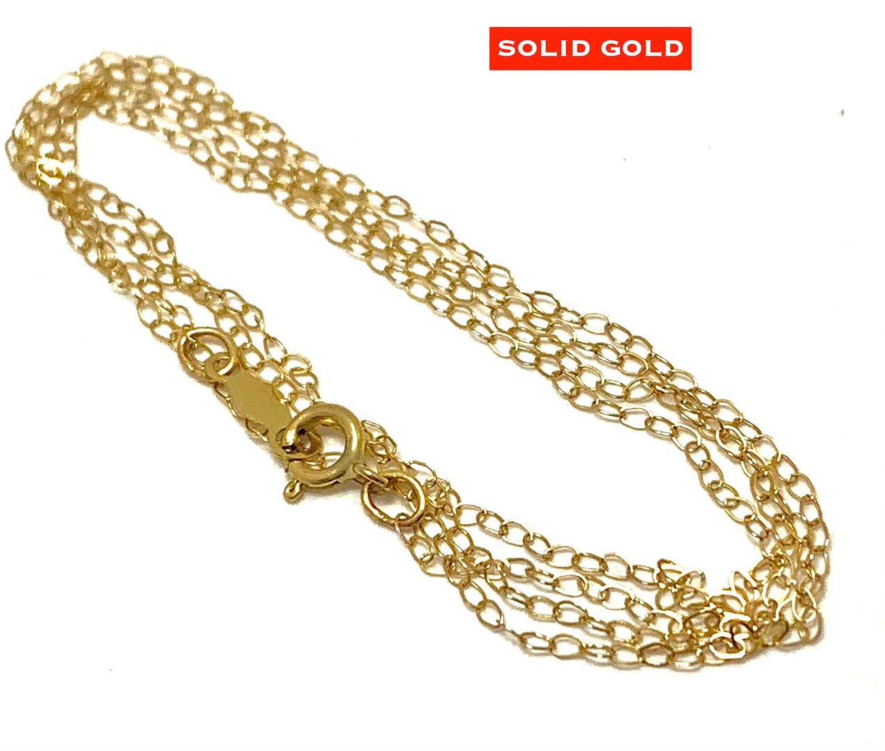 10k Yellow Gold Link Chain