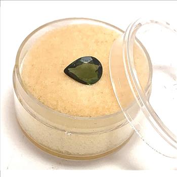 $175 Retail 0.90ctw Natural  Brazilian Tourmaline Loose Gemstone 8X6mm