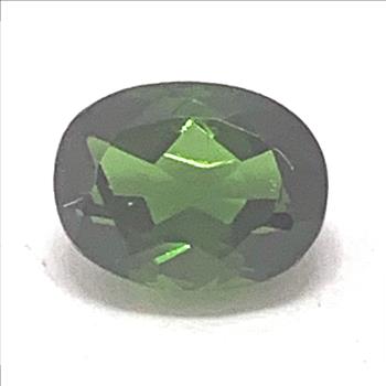 $275 Retail 1.58ctw Natural  Brazilian Tourmaline Loose Gemstone 7.5X6mm