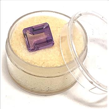 $275 Retail 3.89ctw Natural  Brazilian Amethyst Loose Gemstone 11X9mm