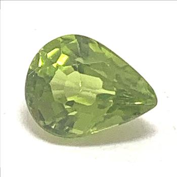 $295 Retail 1.76ctw Natural  Brazilian Peridot Loose Gemstone 8X6mm