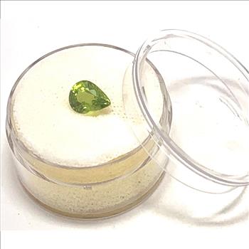 $295 Retail 1.76ctw Natural  Brazilian Peridot Loose Gemstone 8X6mm
