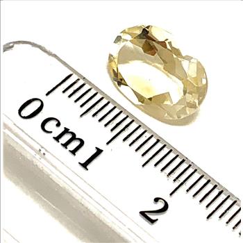 5.00ct Natural Oval Lemon Quartz Loose Gemstone