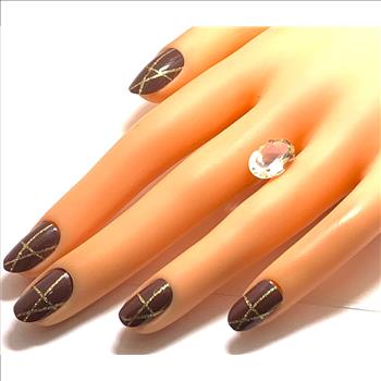 5.00ct Natural Oval Lemon Quartz Loose Gemstone