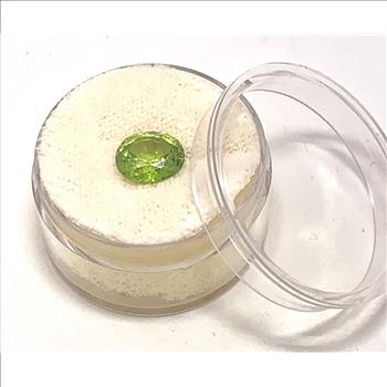 $695 Retail 2.28ctw Natural  Brazilian Peridot Loose Gemstone 8.5X6.5mm