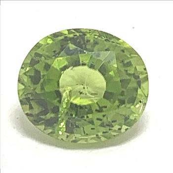 $695 Retail 2.28ctw Natural  Brazilian Peridot Loose Gemstone 8.5X6.5mm