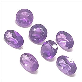 Lot of Genuine 3.04ctw  Brazilian Amethyst Loose Gemstones  3-5 MM