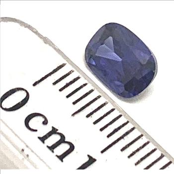 0.87ctw Natural Oval Brazilian Iolite Loose Gemstone 8X6mm