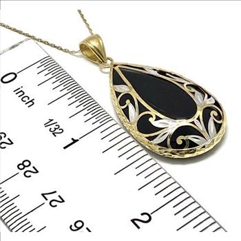 10k Yellow Gold, 1 1/4