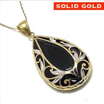 10k Yellow Gold, 1 1/4