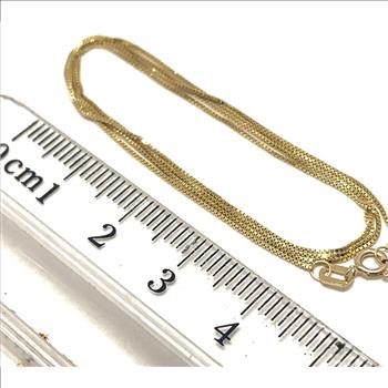 10k Yellow Gold Box Chain
