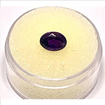 1.20ctw Natural Oval Cut Brazilian Amethyst Loose Gemstone 8X5mm