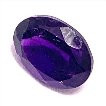1.20ctw Natural Oval Cut Brazilian Amethyst Loose Gemstone 8X5mm