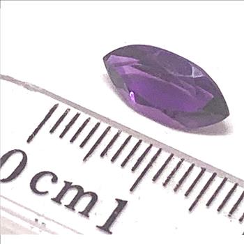 1.65ctw Fancy Cut Genuine Brazilian Amethyst Loose Gemstone 12X5 MM