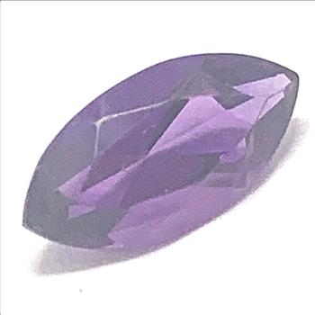 1.65ctw Fancy Cut Genuine Brazilian Amethyst Loose Gemstone 12X5 MM
