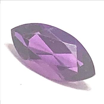 1.65ctw Fancy Cut Genuine Brazilian Amethyst Loose Gemstone 12X5 MM
