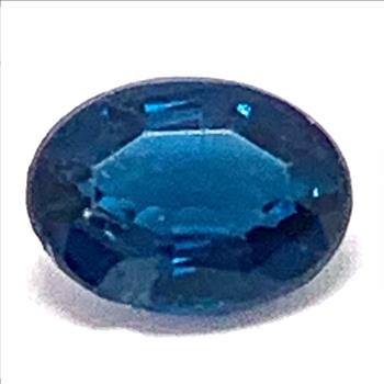 1.83ctw Natural  London Blue Topaz Loose Gemstone 8x6mm