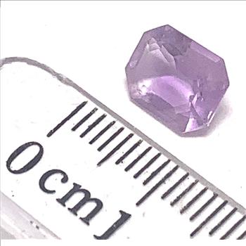 1.87ctw Emerald Cut Genuine Brazilian Amethyst Loose Gemstone 8X6 MM