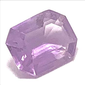 1.87ctw Emerald Cut Genuine Brazilian Amethyst Loose Gemstone 8X6 MM