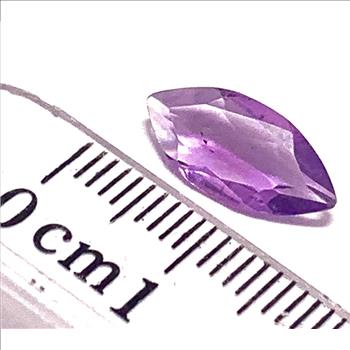 1.94ctw Natural Amethyst MQ Cut Loose Gemstone 15X8 mm