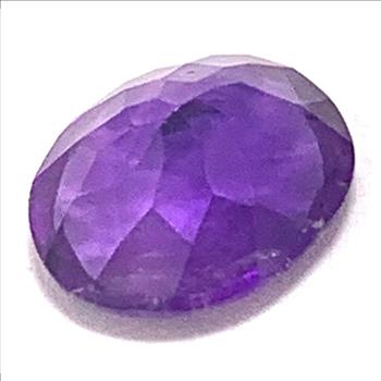 3.91ctw Fancy Cut Genuine Brazilian Amethyst Loose Gemstone 12X10 MM