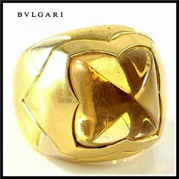 Estate   Bvlgari   18K Multi-Gold Citrine 