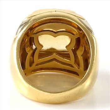 Estate   Bvlgari   18K Multi-Gold Citrine 