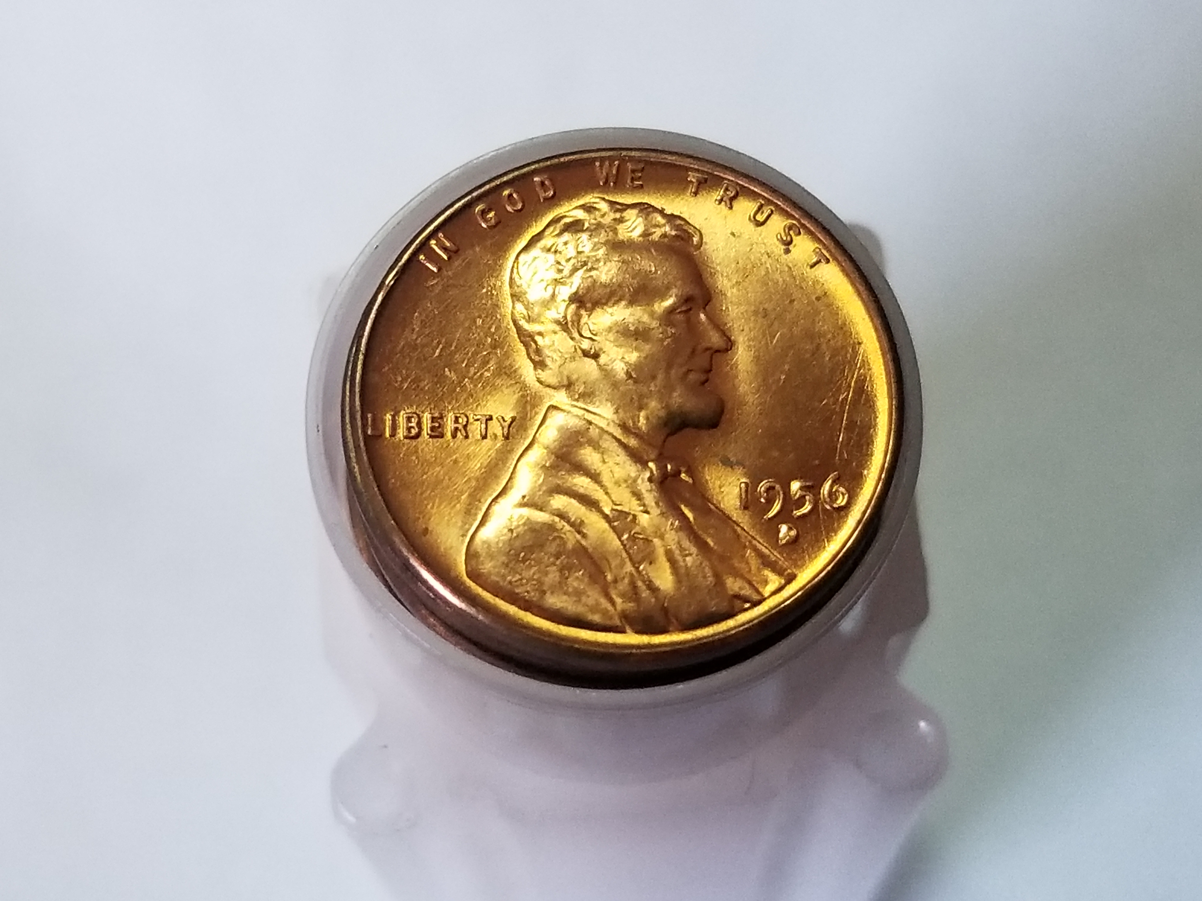 LINCOLN WHEAT ROLL 1956-D LOT OF 50 Coins