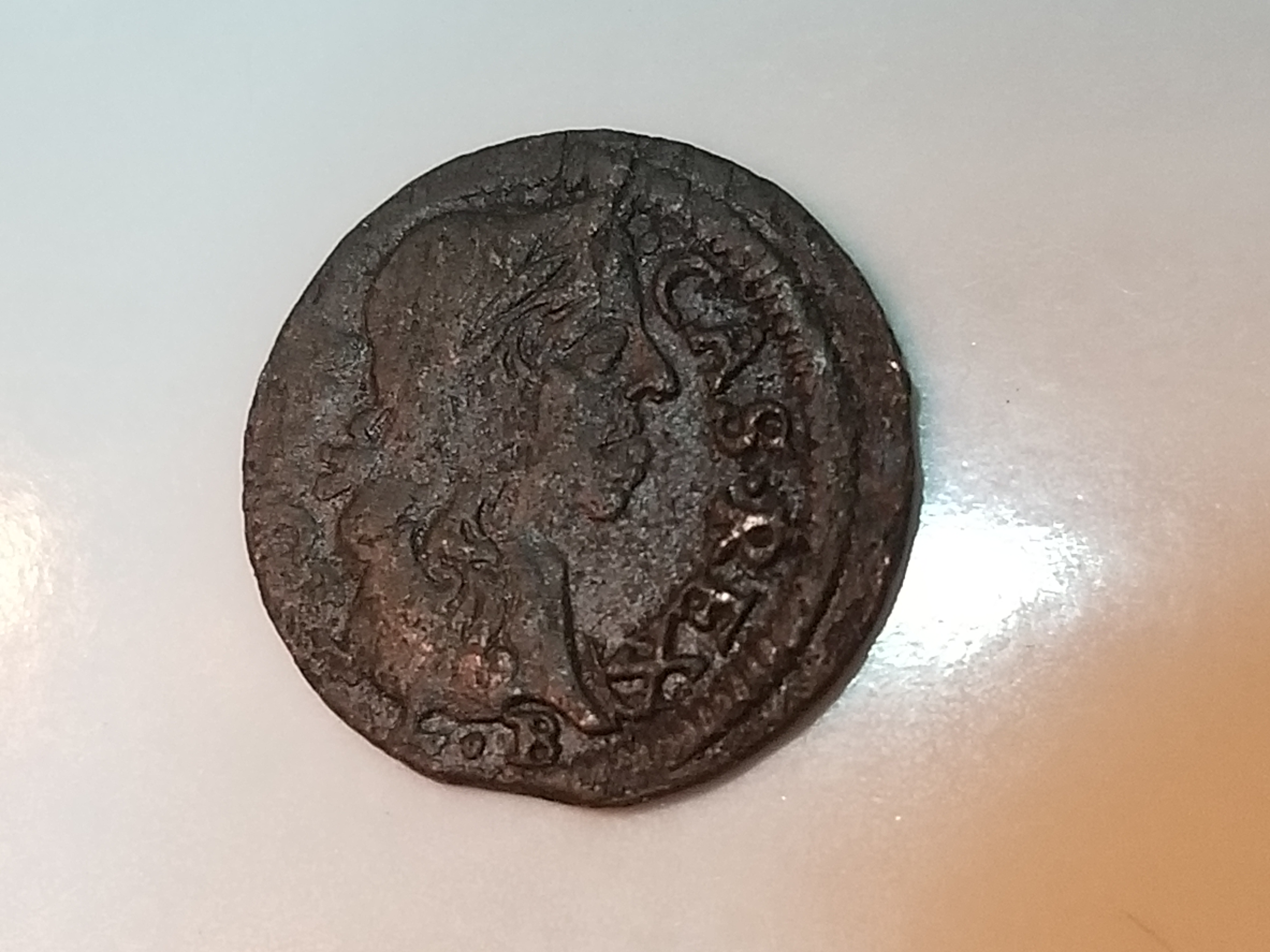 1661 Rare European Copper Coin High Grade | Property Room